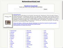 Tablet Screenshot of notendownload.net